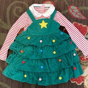 Baby Boden Christmas tree set 18-24 mos